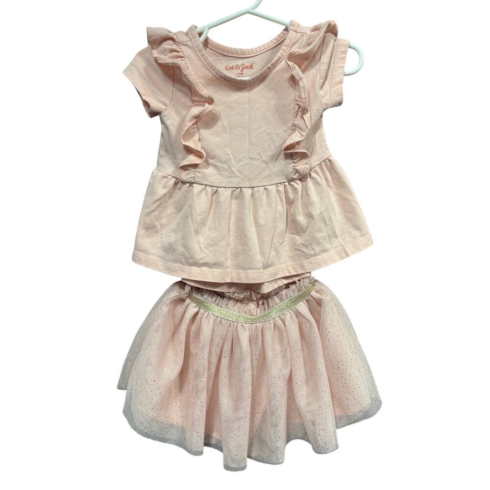 Pink SS and Tutu Set - Cat & Jack - 12mo
